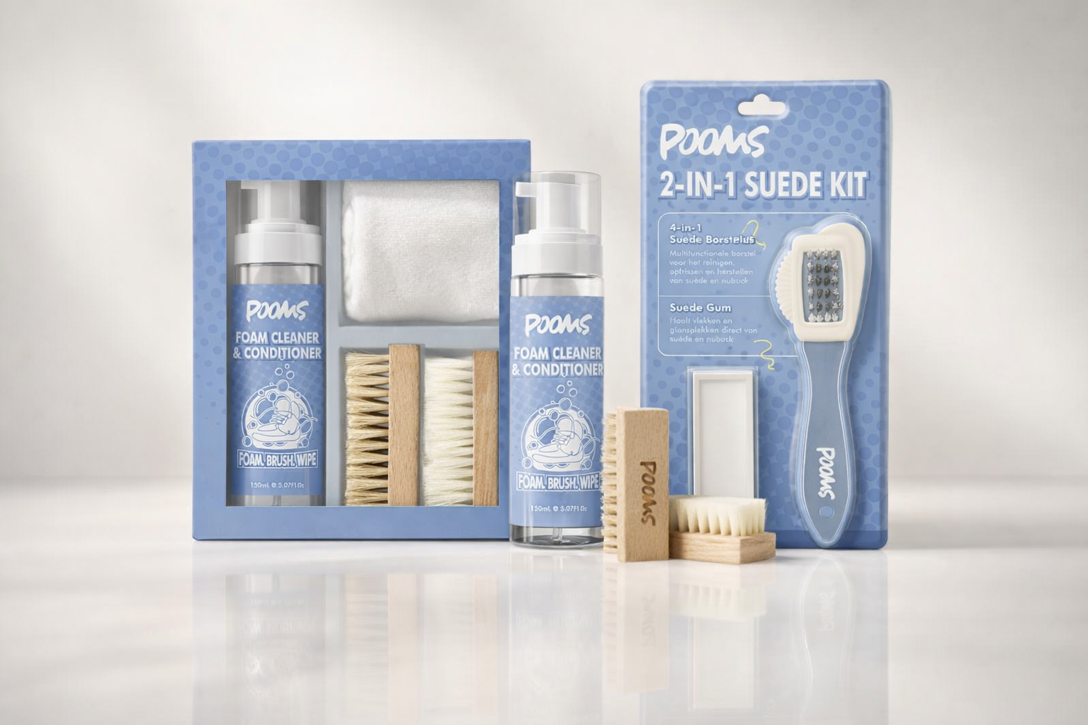 Cleaning Kit + Suede Kit + Shoe Trees (Ultimate Suede Cleaning)
