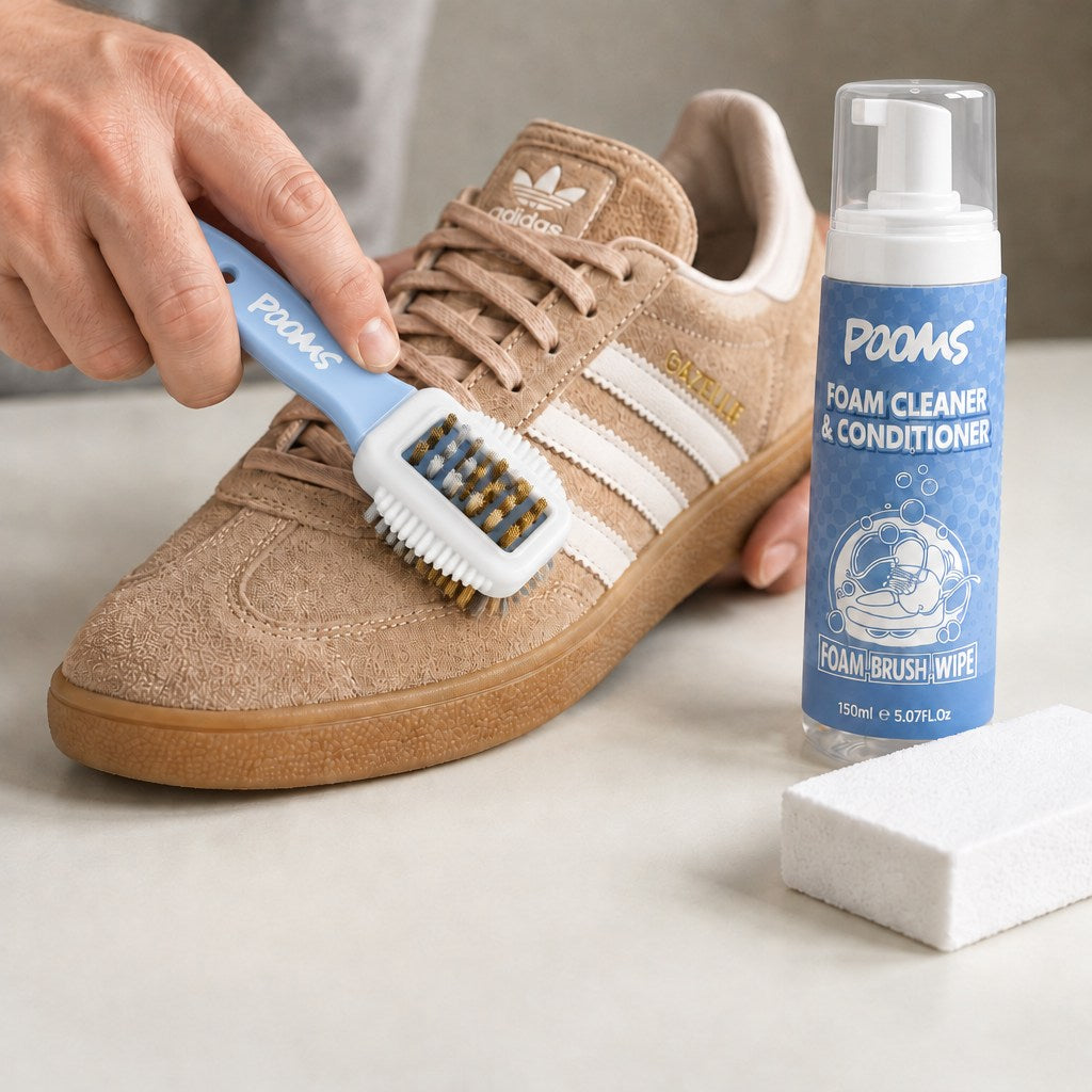 Suède & nubuck sneakers schoonmaken