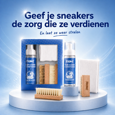 Microvezeldoek voor sneaker finish — Pooms kit