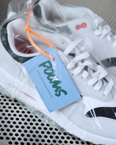 Schone sneakers na de Pooms schoonmaakservice