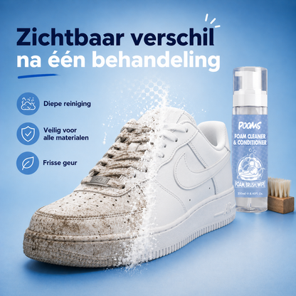 Pooms 4-in-1 Sneaker Cleaning Kit | Schoenen Reinigen
